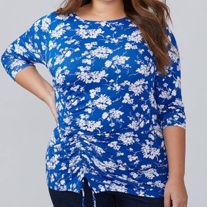 NWT Lane Bryant Ruched Top